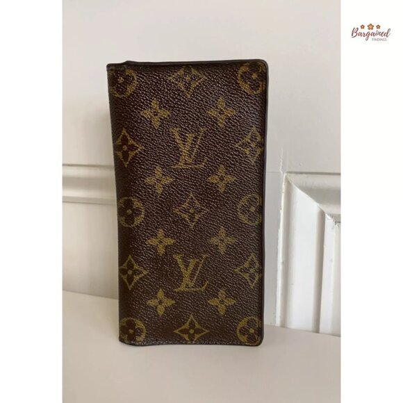 Authentic LOUIS VUITTON Monogram Coated Canvas Portefeuille Brazza Bifold Wallet - Picture 2 of 11